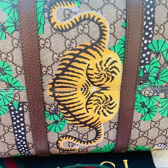GUCCI Rare & Sold out GG Supreme Bengal Tiger - Picture 10 of 16